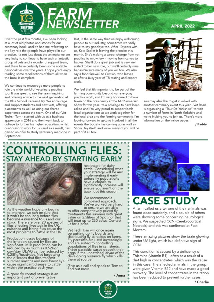April 2022 Farm Newsletter
