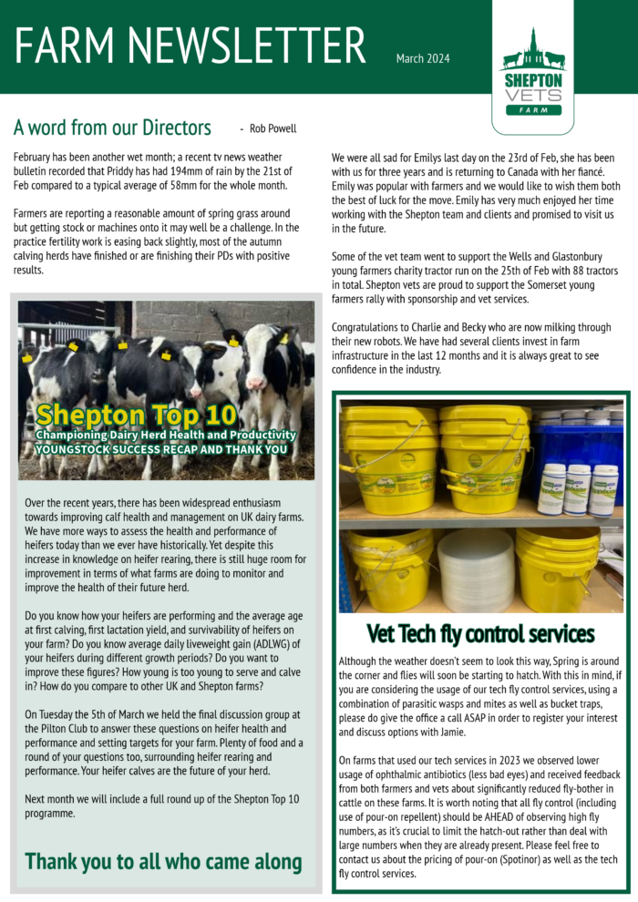 March 2024 Farm Newsletter