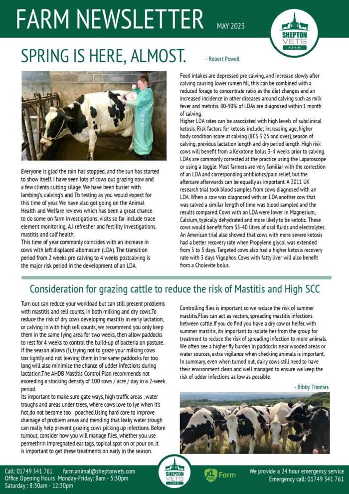 May 2023 Farm Newsletter