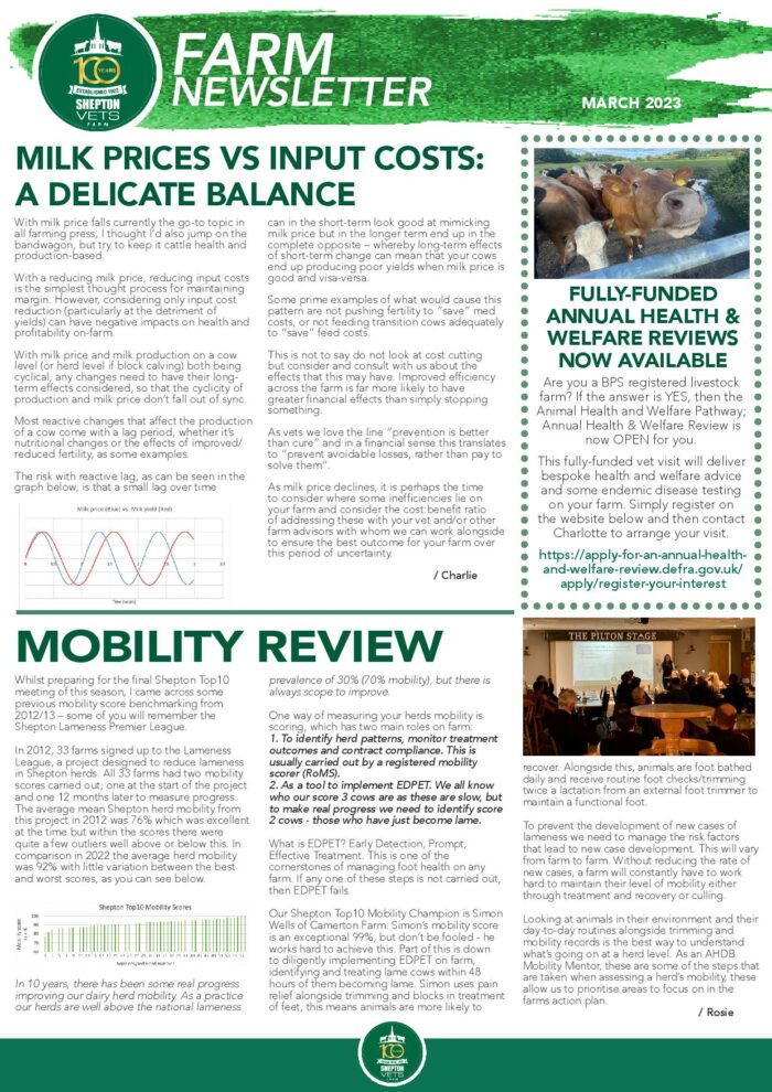 March 2023 Farm Newsletter