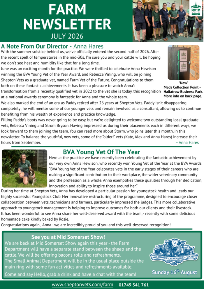 July 2026 Farm Newsletter