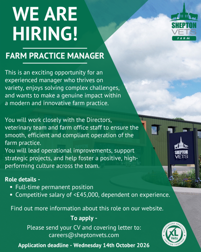 Farm Practice Manager Sept 26
